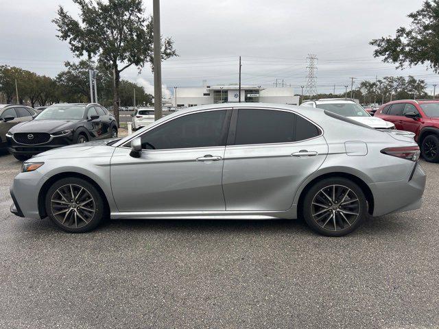 used 2021 Toyota Camry car, priced at $20,487