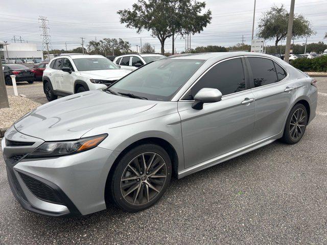 used 2021 Toyota Camry car, priced at $20,487