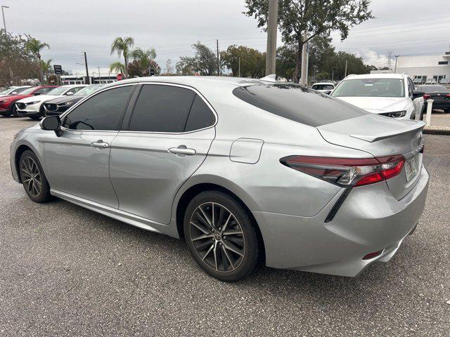 used 2021 Toyota Camry car, priced at $20,487