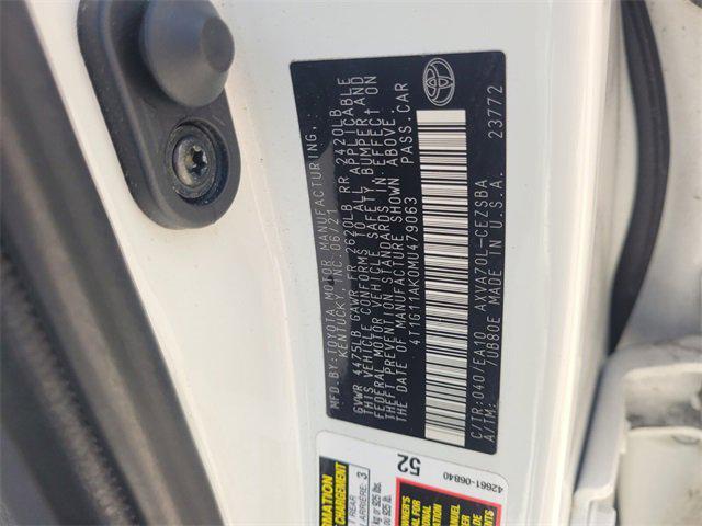 used 2021 Toyota Camry car, priced at $19,987