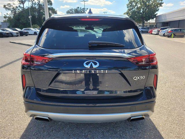 used 2021 INFINITI QX50 car, priced at $18,487