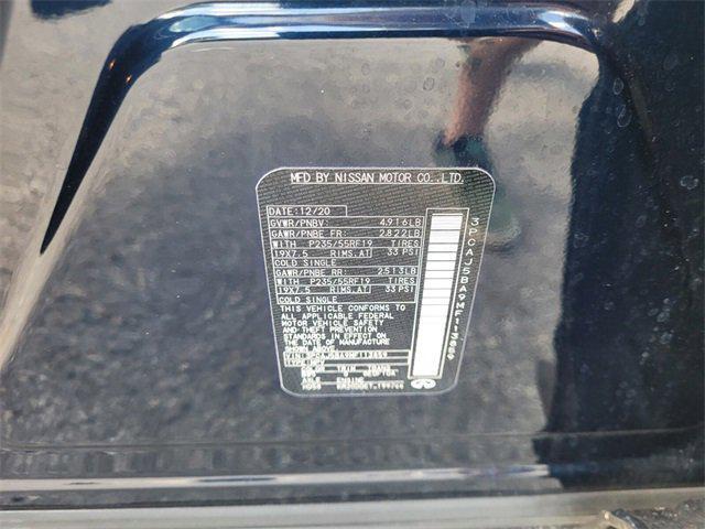 used 2021 INFINITI QX50 car, priced at $18,487