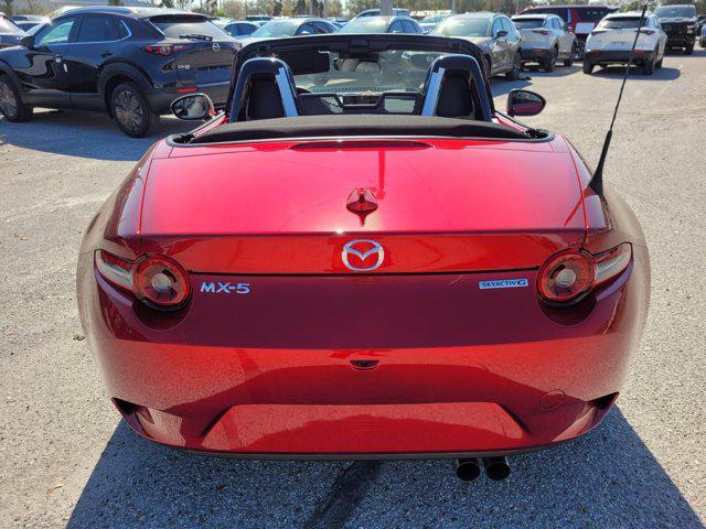 new 2025 Mazda MX-5 Miata car, priced at $37,575