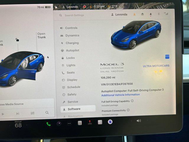 used 2018 Tesla Model 3 car, priced at $17,987