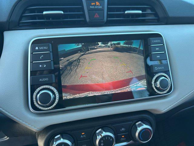 used 2021 Nissan Versa car, priced at $12,000