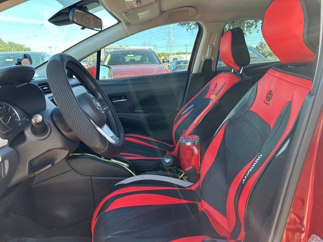 used 2021 Nissan Versa car, priced at $12,000