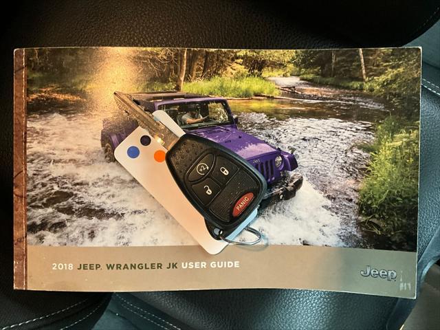 used 2018 Jeep Wrangler JK Unlimited car, priced at $22,400