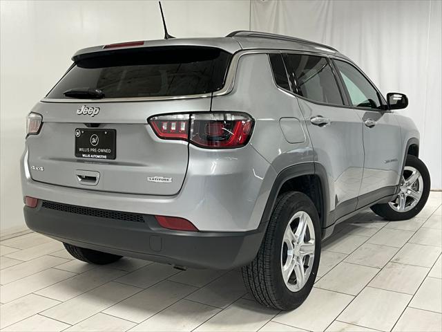 used 2024 Jeep Compass car, priced at $23,900