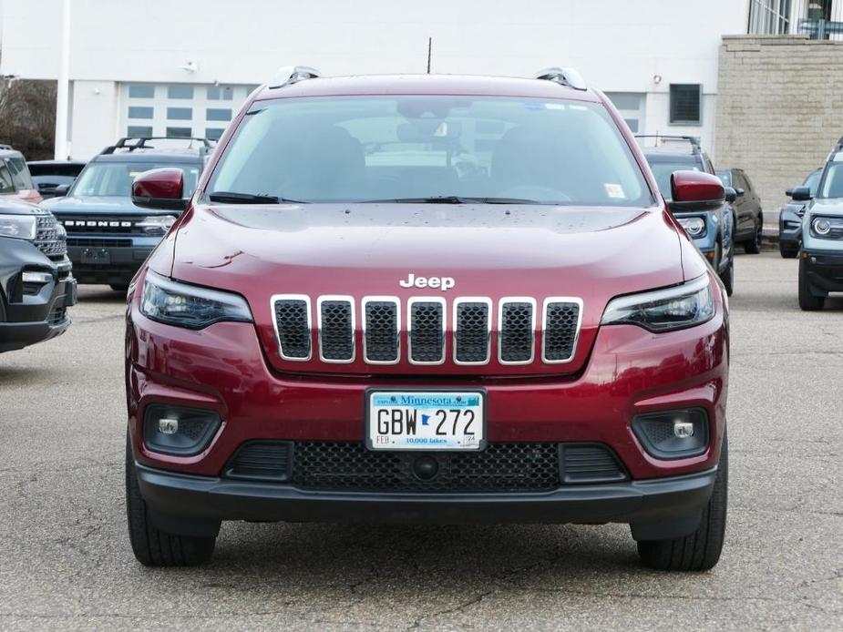 used 2021 Jeep Cherokee car, priced at $25,000