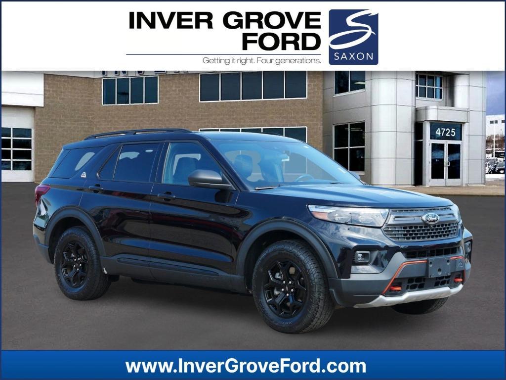 used 2022 Ford Explorer car, priced at $36,650