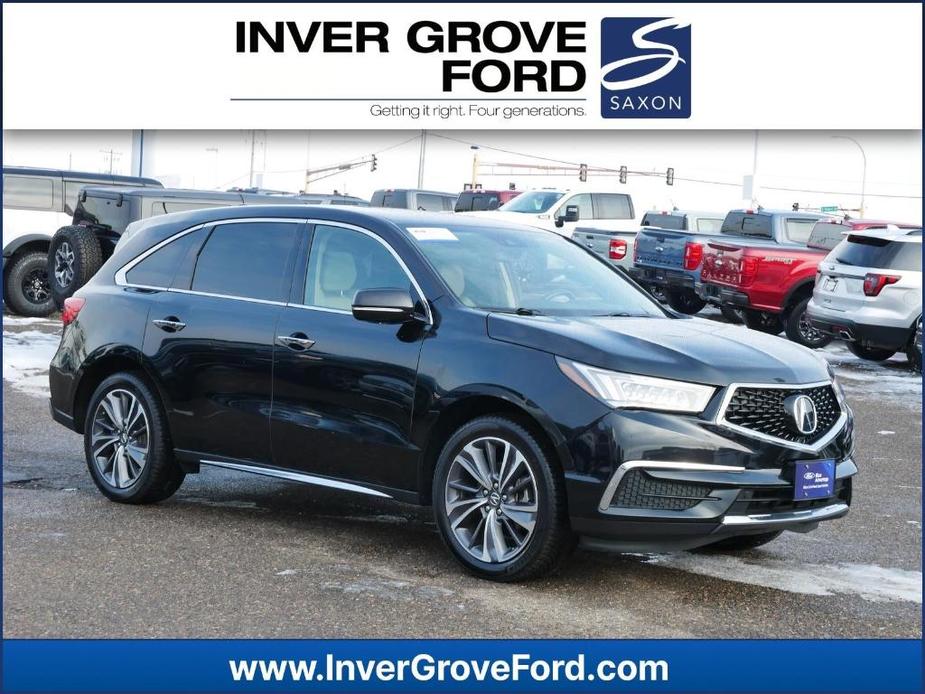 used 2019 Acura MDX car, priced at $27,000