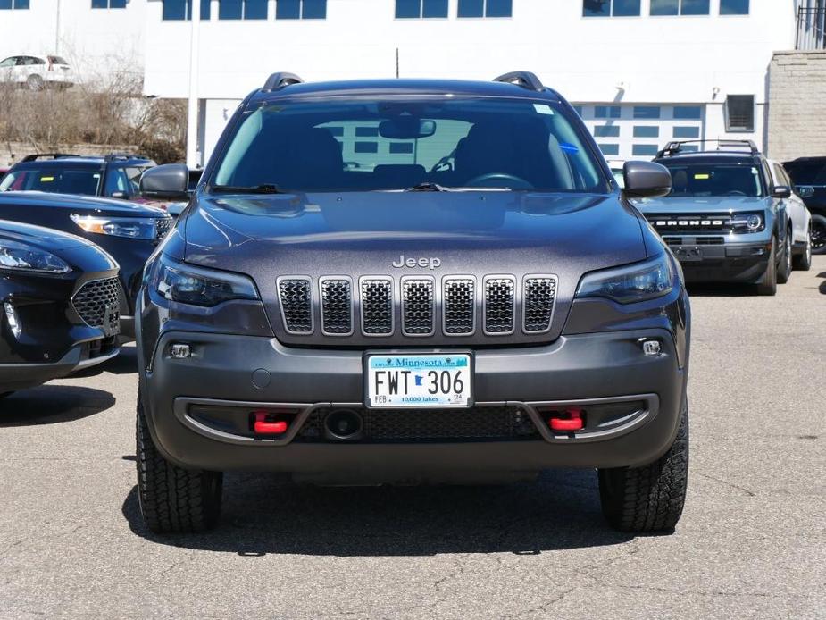used 2021 Jeep Cherokee car, priced at $28,000