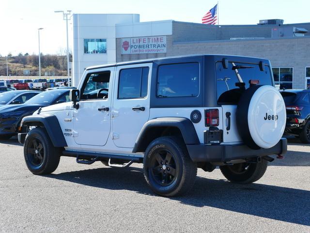 used 2015 Jeep Wrangler Unlimited car, priced at $19,500