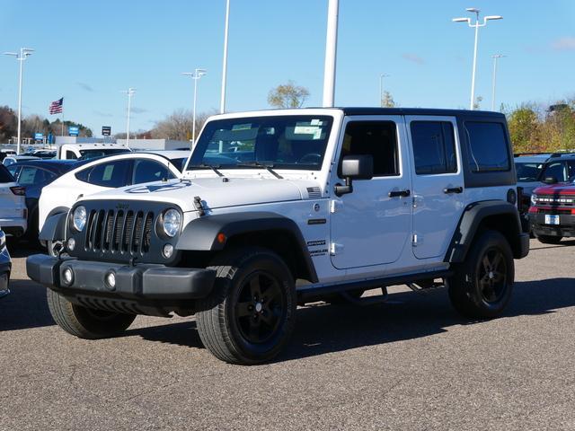 used 2015 Jeep Wrangler Unlimited car, priced at $19,500