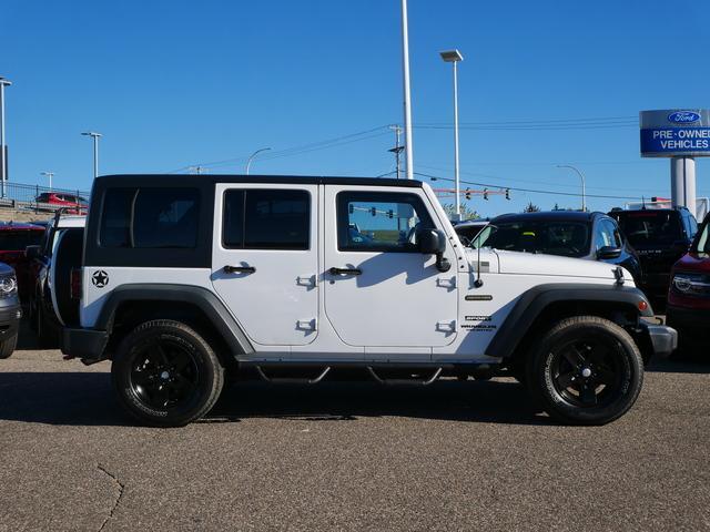 used 2015 Jeep Wrangler Unlimited car, priced at $19,500