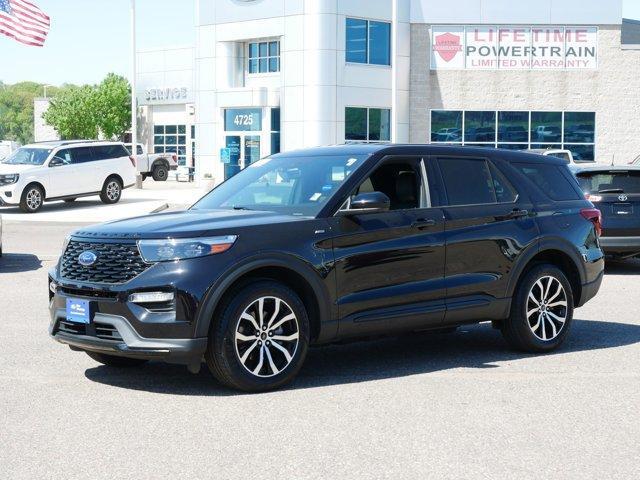 used 2022 Ford Explorer car, priced at $36,500
