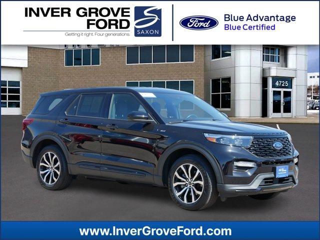 used 2022 Ford Explorer car, priced at $36,500
