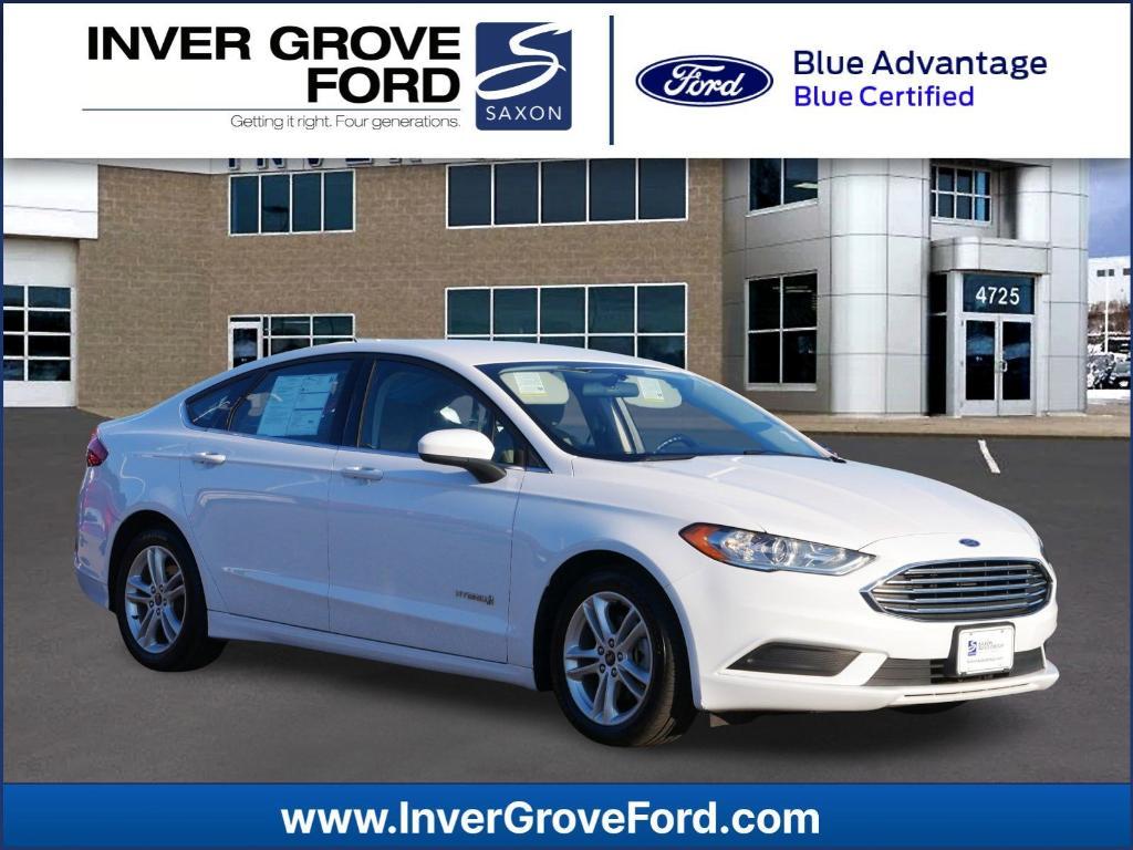 used 2018 Ford Fusion Hybrid car, priced at $17,495