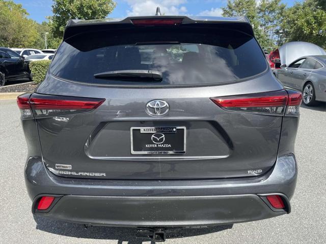 used 2021 Toyota Highlander car, priced at $26,974