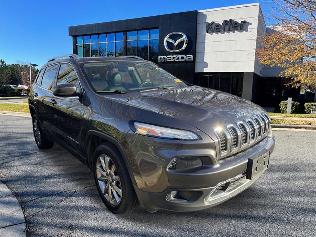 used 2018 Jeep Cherokee car, priced at $14,998