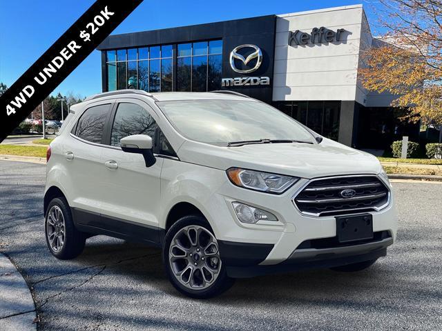 used 2021 Ford EcoSport car, priced at $16,000