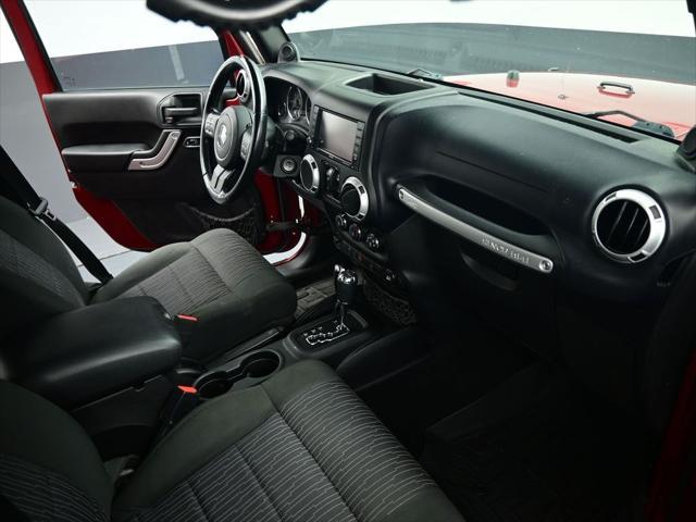 used 2012 Jeep Wrangler Unlimited car, priced at $14,995