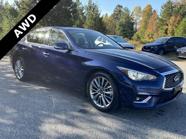 used 2022 INFINITI Q50 car, priced at $26,749