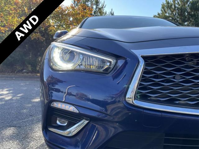 used 2022 INFINITI Q50 car, priced at $26,749