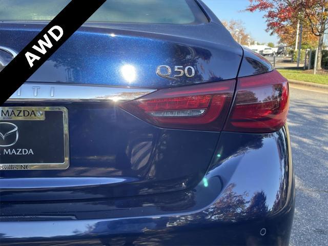 used 2022 INFINITI Q50 car, priced at $26,749