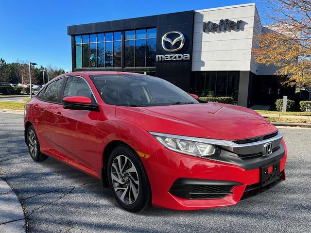 used 2016 Honda Civic car, priced at $16,748