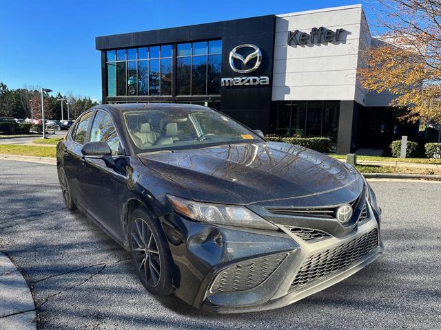 used 2021 Toyota Camry car, priced at $22,704