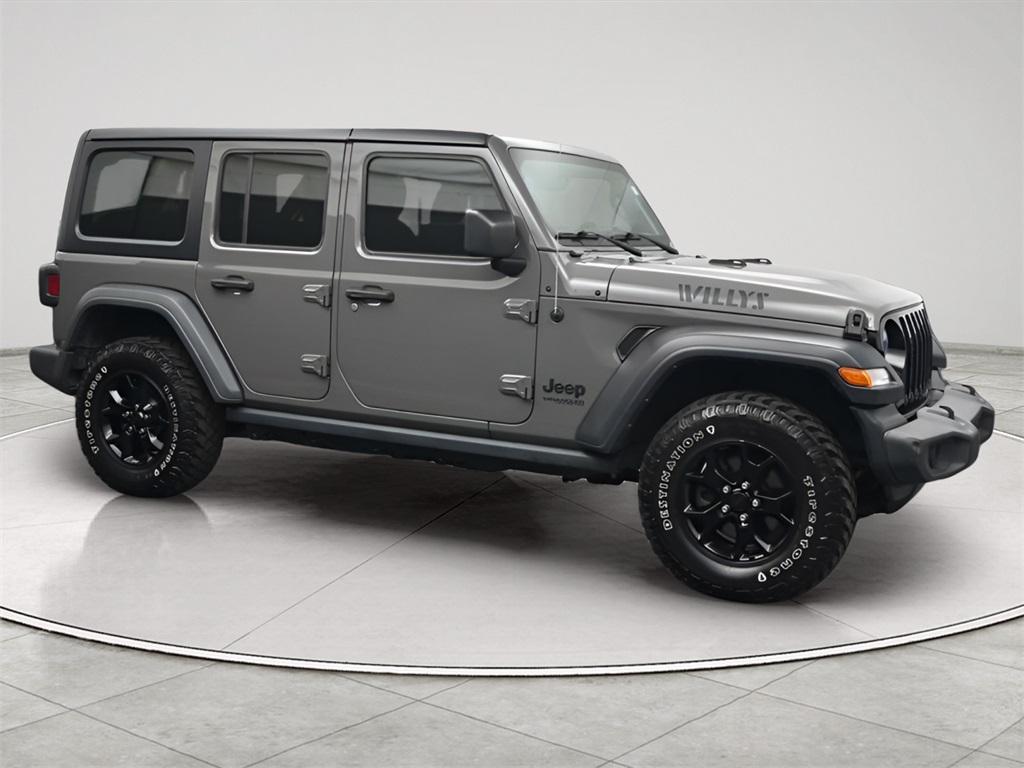 used 2020 Jeep Wrangler Unlimited car, priced at $24,582