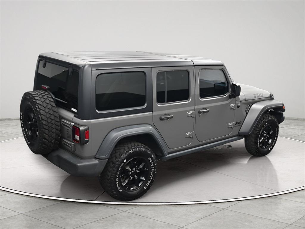 used 2020 Jeep Wrangler Unlimited car, priced at $24,582