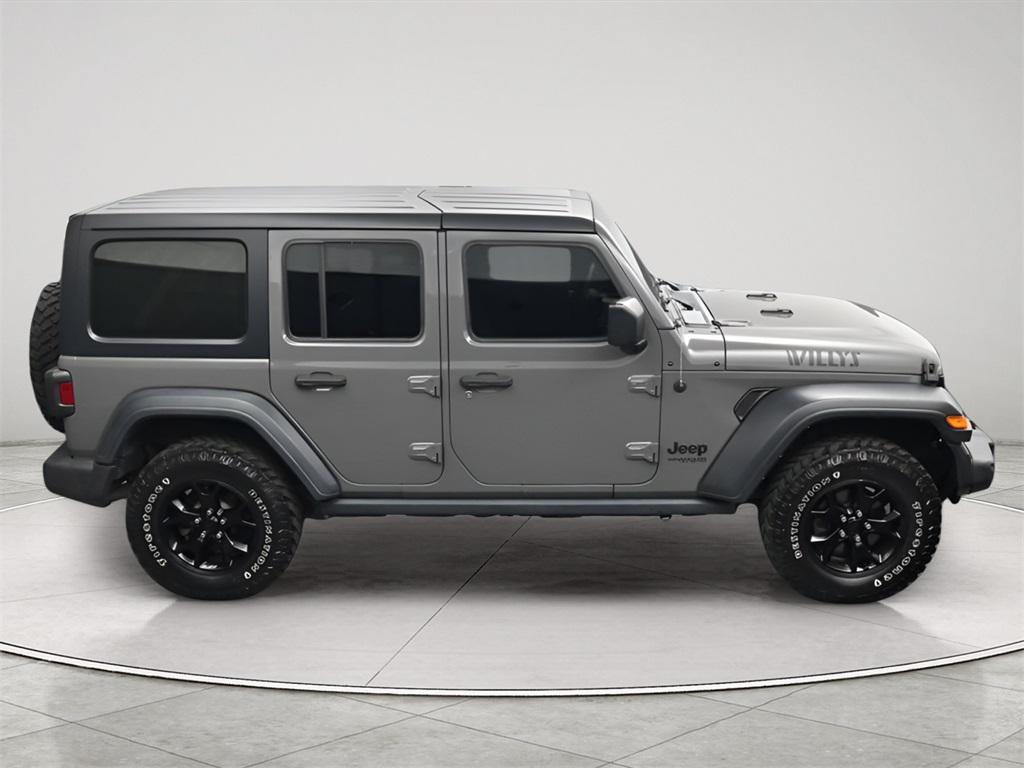 used 2020 Jeep Wrangler Unlimited car, priced at $24,582