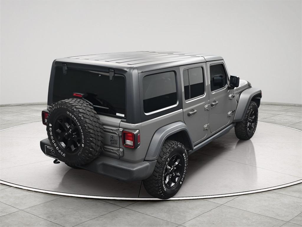 used 2020 Jeep Wrangler Unlimited car, priced at $24,582