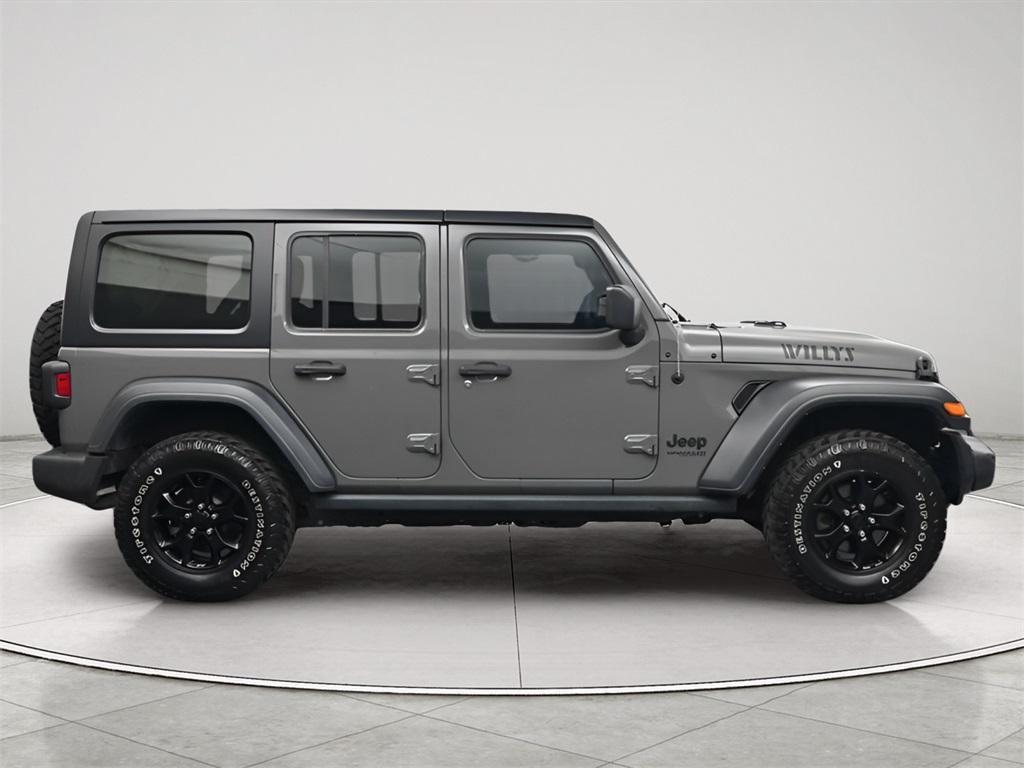 used 2020 Jeep Wrangler Unlimited car, priced at $24,582