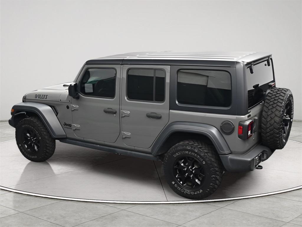 used 2020 Jeep Wrangler Unlimited car, priced at $24,582