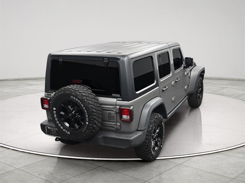 used 2020 Jeep Wrangler Unlimited car, priced at $24,582