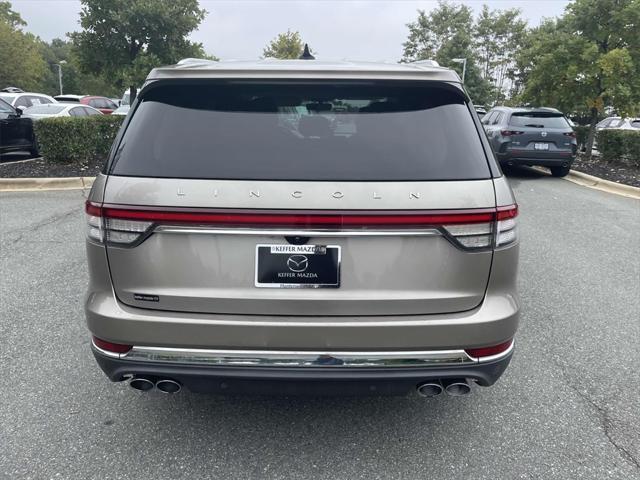 used 2021 Lincoln Aviator car, priced at $35,998