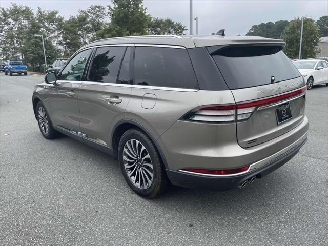 used 2021 Lincoln Aviator car, priced at $35,998