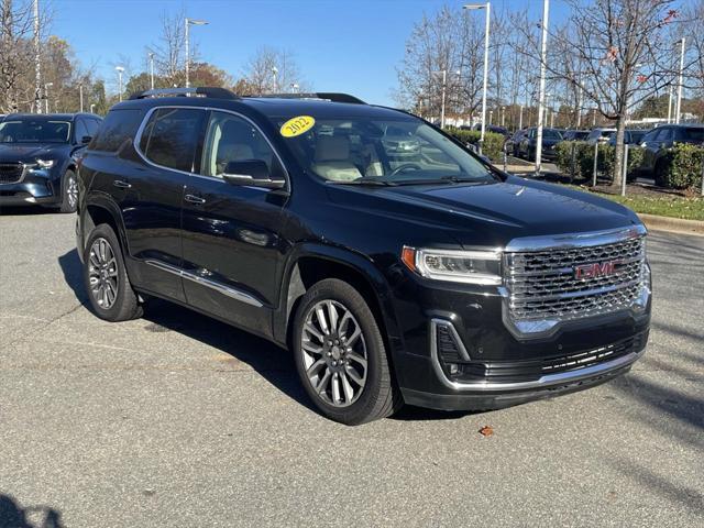 used 2022 GMC Acadia car, priced at $33,917