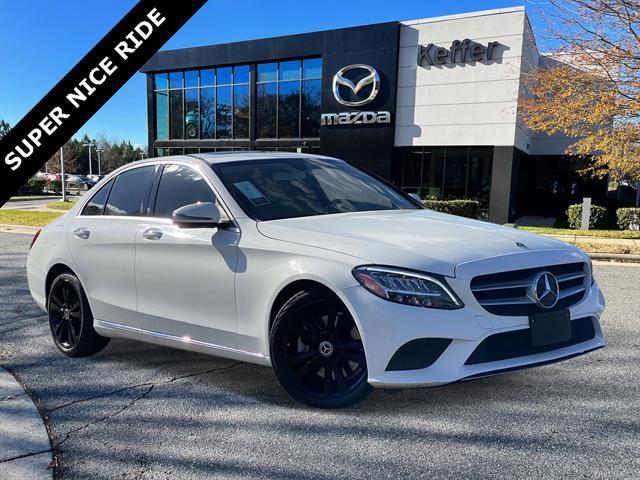 used 2019 Mercedes-Benz C-Class car, priced at $21,846