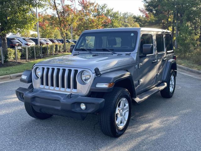 used 2020 Jeep Wrangler Unlimited car, priced at $27,994