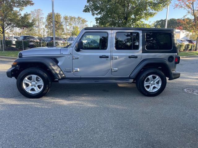 used 2020 Jeep Wrangler Unlimited car, priced at $27,994