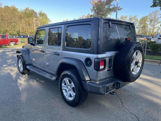 used 2020 Jeep Wrangler Unlimited car, priced at $27,994