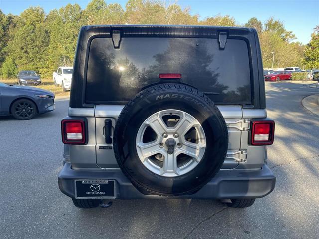 used 2020 Jeep Wrangler Unlimited car, priced at $27,994