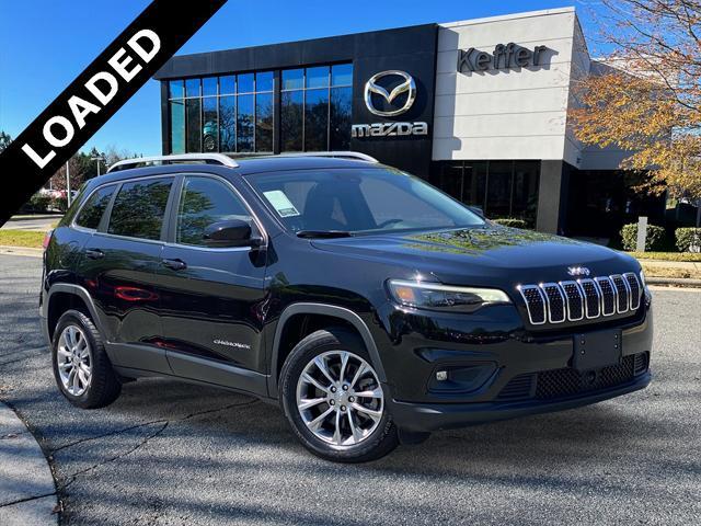 used 2021 Jeep Cherokee car, priced at $20,783