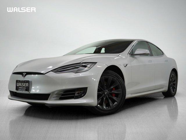 used 2021 Tesla Model S car, priced at $42,599