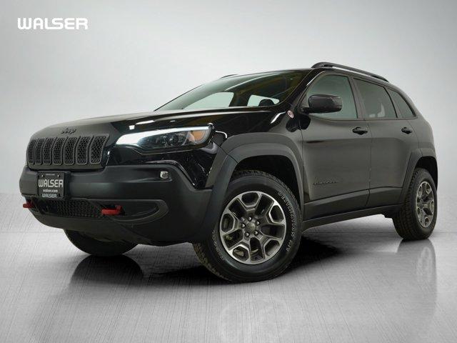 used 2021 Jeep Cherokee car, priced at $24,599