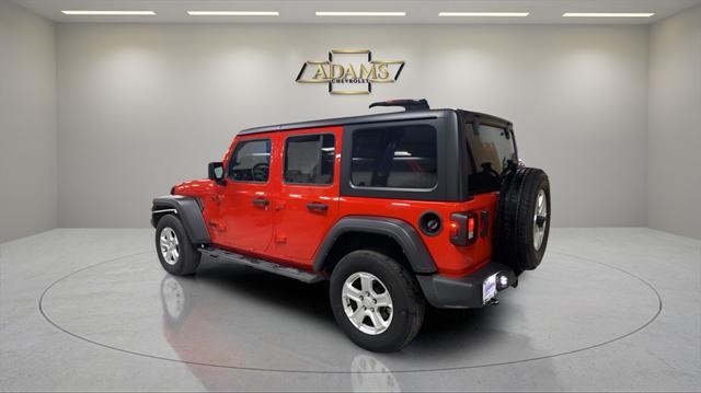 used 2022 Jeep Wrangler Unlimited car, priced at $29,800